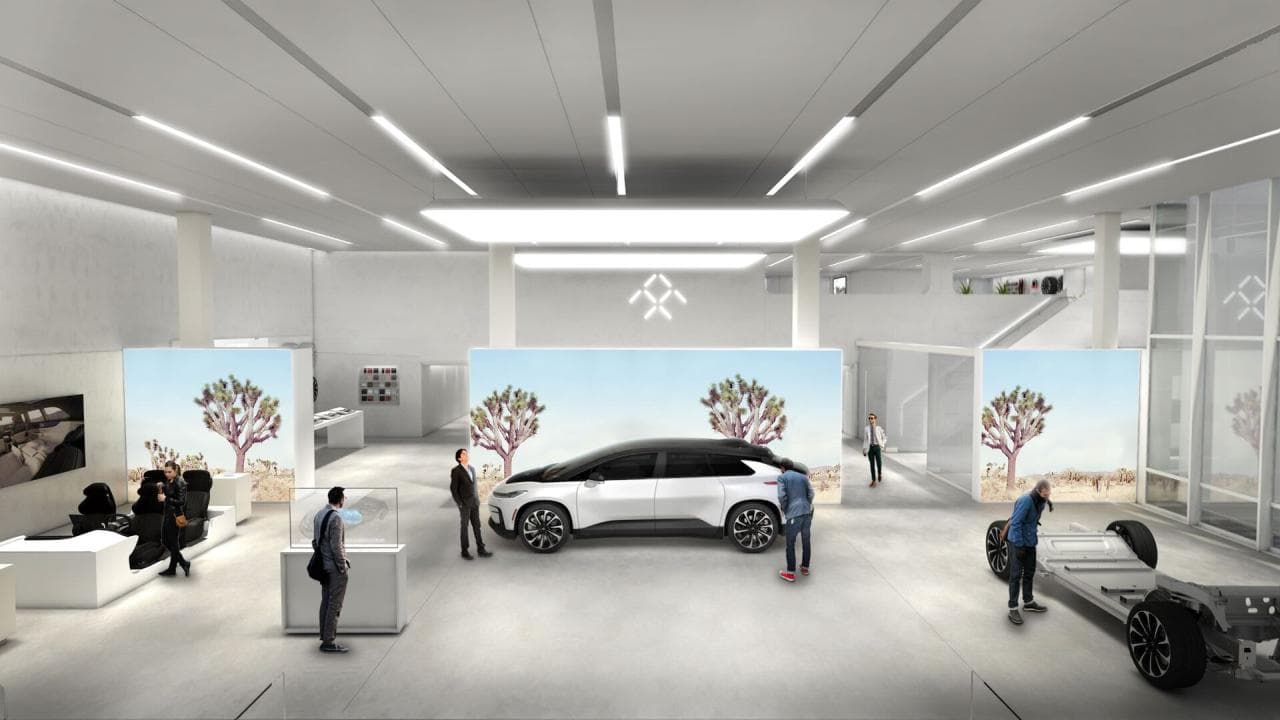 Cover Image for Faraday Future präsentiert FF 91 in luxuriösem Umfeld