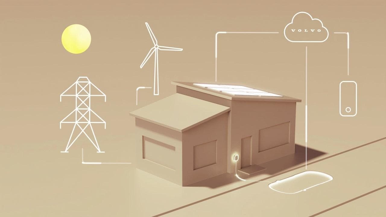 Cover Image for E-SUV Volvo EX90 wird zum mobilen Energiespeicher