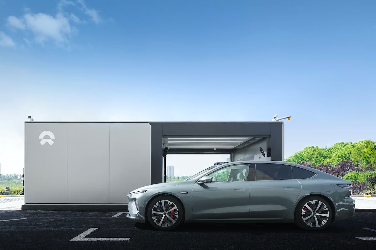 Cover Image for Nio will dieses Jahr 1000 Batteriewechselstationen bauen