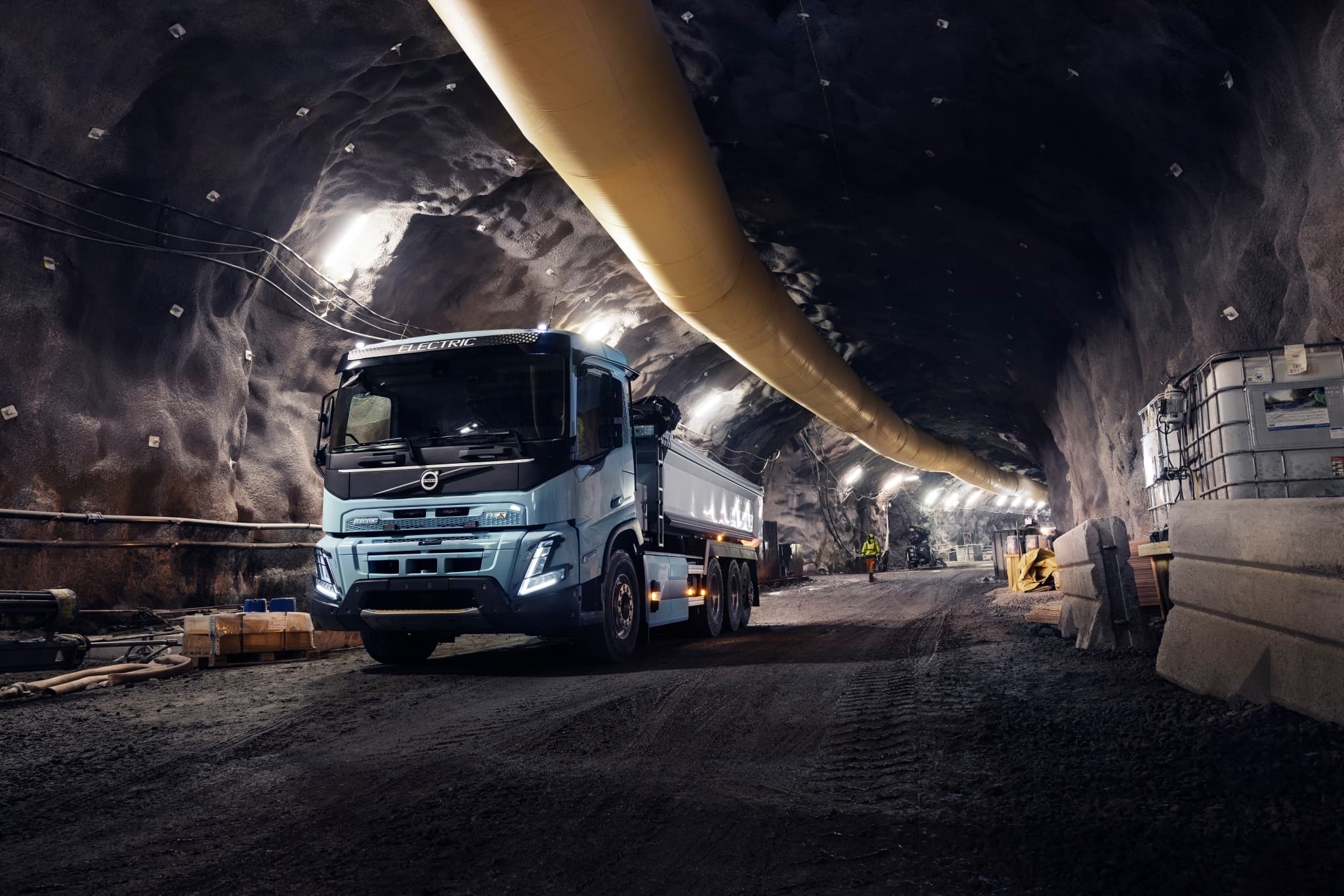 Cover Image for Boliden und Volvo Trucks: E-Lkw für Bergbau unter Tage