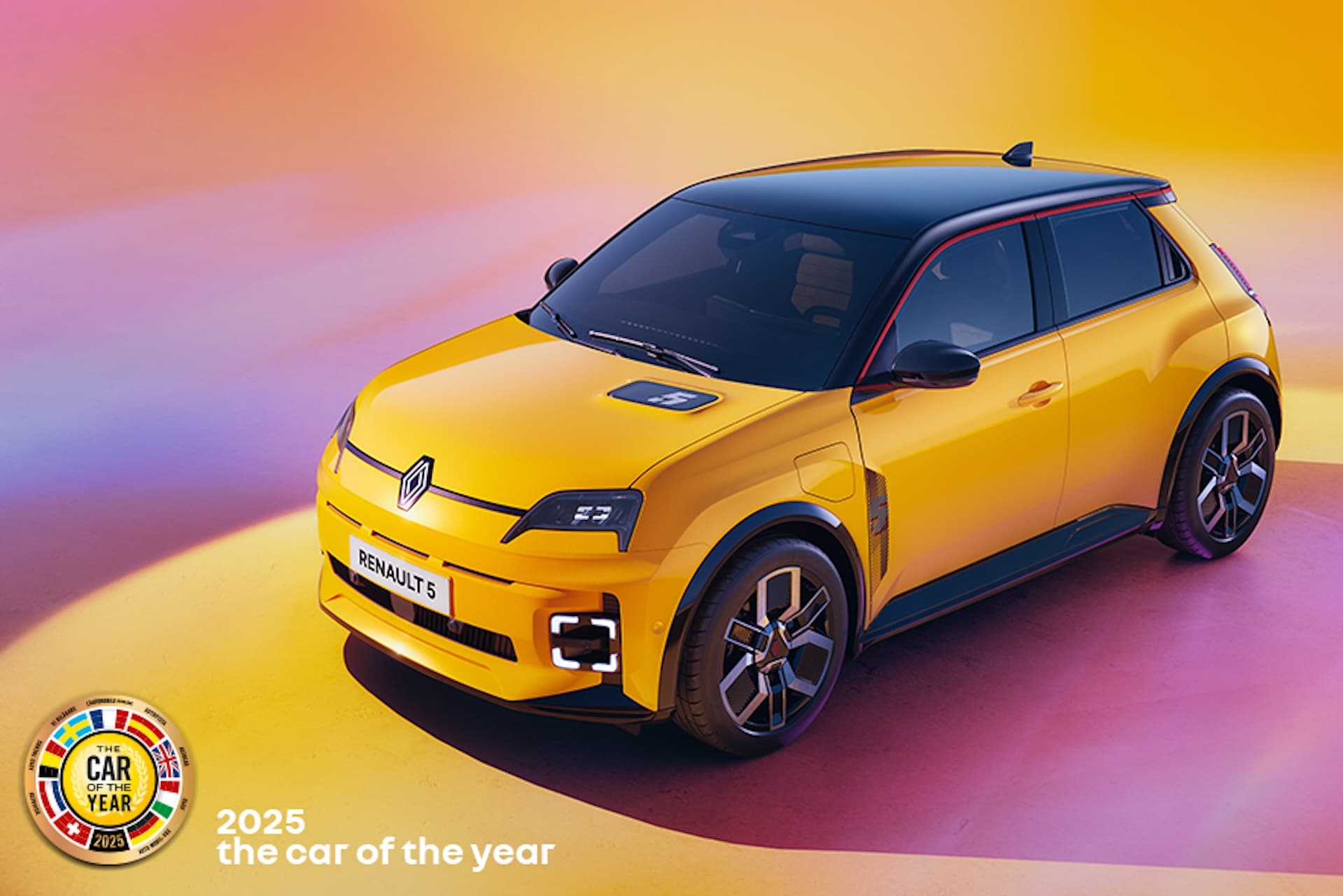 Cover Image for Renault 5 E-Tech Electric ist „Car of the Year 2025”