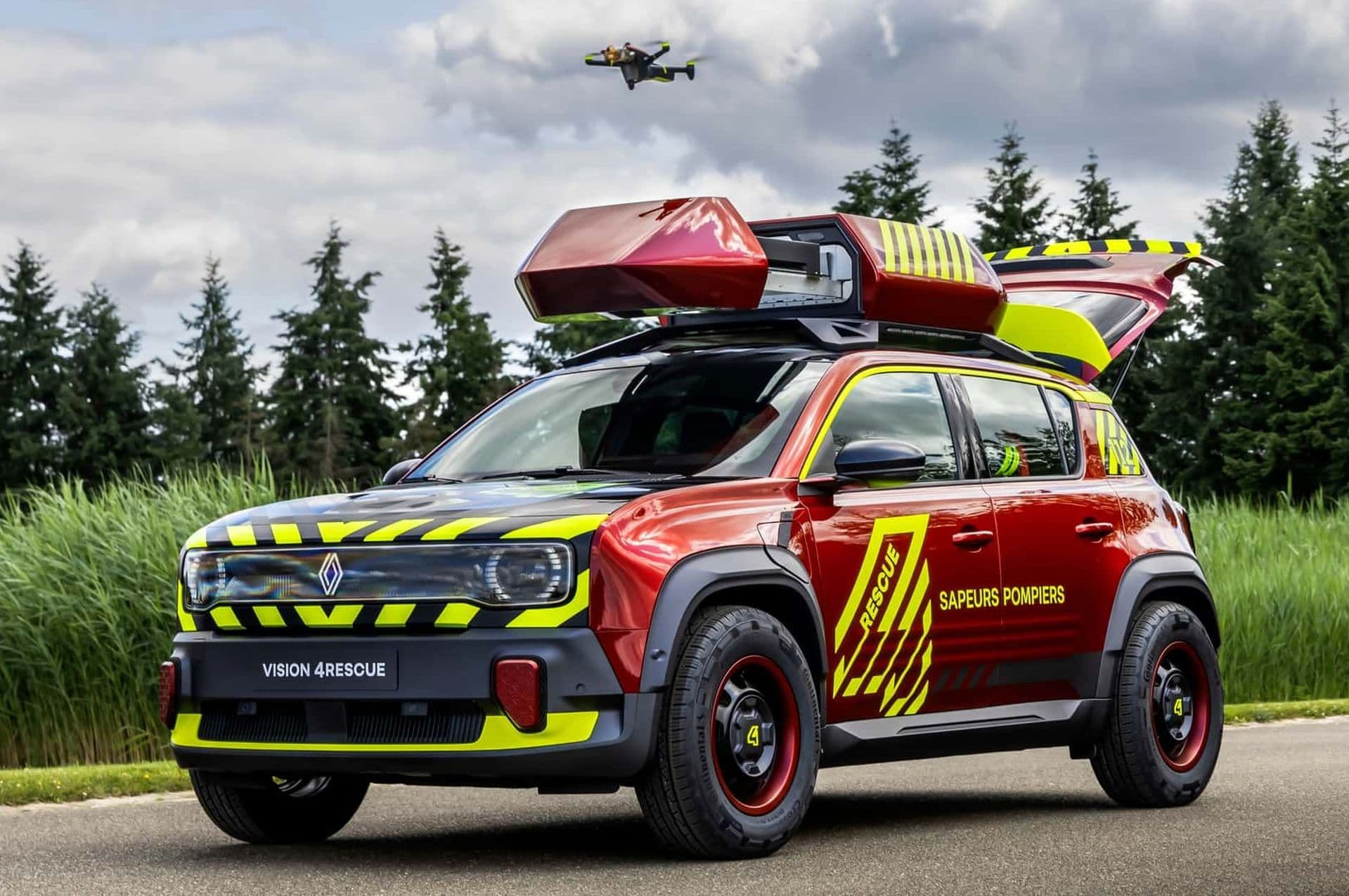 Cover Image for Renault zeigt Elektroauto für Feuerwehreinsätze